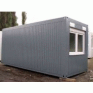 Bungalow de chantier modulaire - base vie isolée - gamme économique et modulable_1