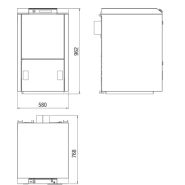 Practika - chaudières à granulés - red - puissance thermique nominale du foyer 28.00 kw_1