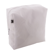 Trousse de maquillage personnalisée - forme carrée en polyester RPET 600D - impression sublimation_1