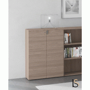 Armoire à portes battantes Larus - Dellarovere. - Chêne_1