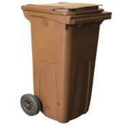 Bac pour biodéchets 120 et 240 L - PEHD haute densité - Conforme EN840-1 à 840-6_1