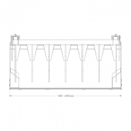 Godet haut déversement avec grappins_1
