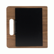 Planche porte-menu à anneaux gamme Walnut | Securit - CU930_1