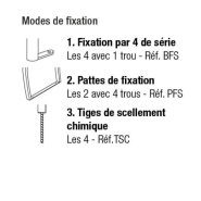 Banc Eden 3 Places Tube Acier Livré monté_1