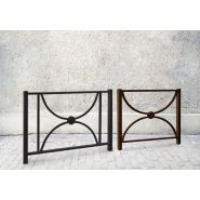 Barrière Mansart 150 - Serem - longueur 150 cm, hauteur hors sol 105 cm, tube acier avec peinture époxy antirouille_1