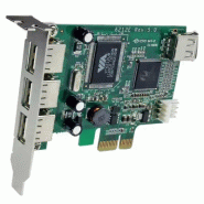 Carte Adaptateur PCI Express vers 4 Ports USB 2.0 - Carte PCIe Interne Externe_1