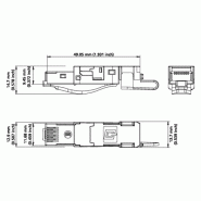 Metz connect e-dat industrie ip20, connecteur rj45, noir_1