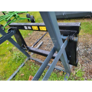 Pique-bottes 2 dents avec attelage Euro - Référence PICBOTTEEURO - Capacité 700 kg, poids 100 kg_1