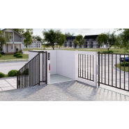 Plateforme élévatrice verticale ouverte pour un accès en fauteuil roulant sur deux niveaux - Savaria Multilift_1