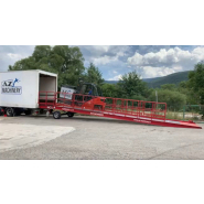Rampe de quai mobile AZ RAMP EASY XL RL - Sol meuble ou non fini - Capacité 6T à 20T - Pente 10m - Largeur 210cm_1