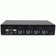 Switch KVM USB DisplayPort à  4 ports avec hub USB 3.0 intégré - 4K 30 Hz_1