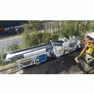 Wagon à déchargement continu WDCO - transfert de ballast avec trémie et convoyeurs intégrés_1