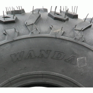 19x7.00-8 ATV tyre Wanda P330 E marked road legal quad wheel - 100mm PCD rim_1