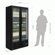 Armoire à boissons vertical double porte battante Série G 490L GJ449 Polar_1