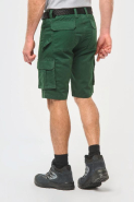 Bermuda multipoches écoresponsable homme - WK713 - coton bio, polyester recyclé, élasthanne_1