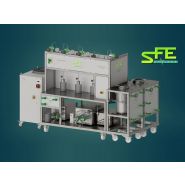 Équipement d'extraction de vanille avec débit de CO2 de 30 kg par heure