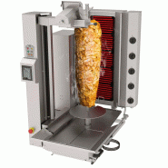 Grill Döner kebab électrique automatique 5 brûleurs max 120 kg_1