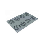 Honey Comb - Moule en silicone Gourmand Horeca Pavoni Italia - 8 empreintes_1