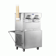 Machine à Glace Italienne 4 parfums + 2 mix - 70 L/h - refroidissement à air - 5,4kW_1