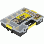 Malette plastique STANLEY - Sortmaster Junior 1-97-483 - 14 compartiments modulables - 38x7x29 cm_1