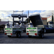 Remorque sans frein DAXARA 158 - Ridelles galvanisées doublées - Transport, bricolage, vacances_1