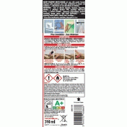 SADER fixation multiusage - Colle néoprène mastic - Prise immédiate tous matériaux - 310ml blanc_1