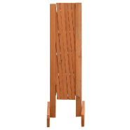 Vidaxl clôture en treillis de jardin orange 120x60 cm bois de sapin 314822_1