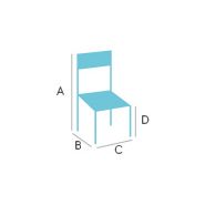 Apolline - chaise pliante - vif furniture - noir/noir_1