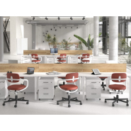 Bureau open space modulable et évolutif NOVA PLUS - Série opérative avec nombreuses configurations et finitions_1