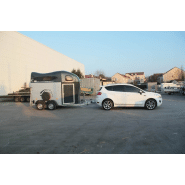 Van confort 2 places pour chevaux - Cheval Liberté - Gold 2 Aluline avec suspension Pullman 2 et caisse en alu_1