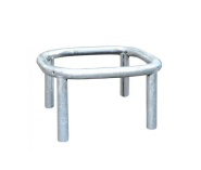 Corset emboitable - Tube en acier diam. 60mm, Hauteur 700mm, Finition galvanisée ou peinte_1