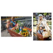Biporteur Bakfiets Confort - Transport jusqu'à 3 enfants - Sécurité et Stabilité_1