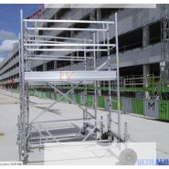 Échafaudage aluminium tout terrain - ULTRALU ECOPRO TT - Hauteur de travail 2 m - Fonction chariot - Grutable_1