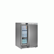 Congélateur de stockage UF200VS ( 200 / 120 L) Inox TEFCOLD_1