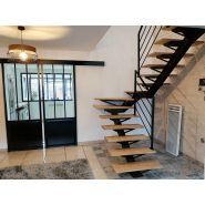 Escalier tournant acier