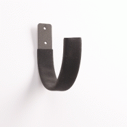 MOTTEZ - Crochet en fer plat XXL Jumbo - Hauteur 120mm, Largeur 30mm, Profondeur 100mm - F202V_1