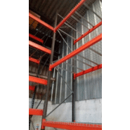 Platelage filaire galvanisé pour rayonnages - adapté palettes 800x1200 - charge 500 à 800 kg_1