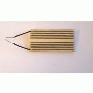 Résistances chauffantes plates à feu vif - Température jusqu'à 900°C - Convection et rayonnement pour fours et tunnels_1