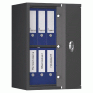 Coffre-fort FORMAT Lyra 4 Classe I - Anti-effraction certifié EN 1143-1 - Serrure électronique S&G Spartan 1006 / Graphite RAL 7024_1