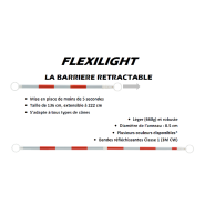 Cône barre rétractable 