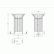 Corbeille MOABI 40 litres stratifié compact_1