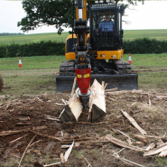 Fendeuse à vis M1 5.2 K LASCO - Cône de 28 cm - Compatible mini-pelle, chargeuse, tracteur_1