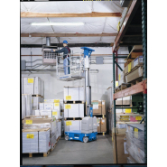 Nacelle avec une hauteur de levage 8.1 m, jusqu'à 227 kg - Génie extérieure et intérieure_1