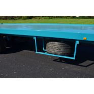 Remorque plateau agricole CH 10006 - Golpais - 10m de longueur de caisse - PTAC 19500 kg - 3 essieux demi-tandem_1