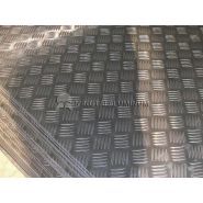 Feuille d'aluminium durable pour fabrication de remorques