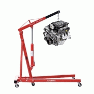 Grue d'atelier pliante hydraulique 1000 kg - 10 cm à 193 cm - autobest_1
