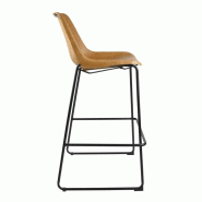 Tabouret haut Rodeo camel | Bolero - FB885_1