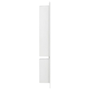 Vidaxl niche de douche avec 2 compartiments blanc brillant 41x69x9 cm 151398_1
