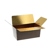 Ballotin moka intérieur or - 375g - 13x7x6,3cm - par 50_1