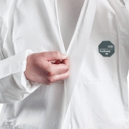 Combinaison jetable Proshield 60 Type 5/6 Dupont - Déperlante et antistatique - Réf : D15519556_1